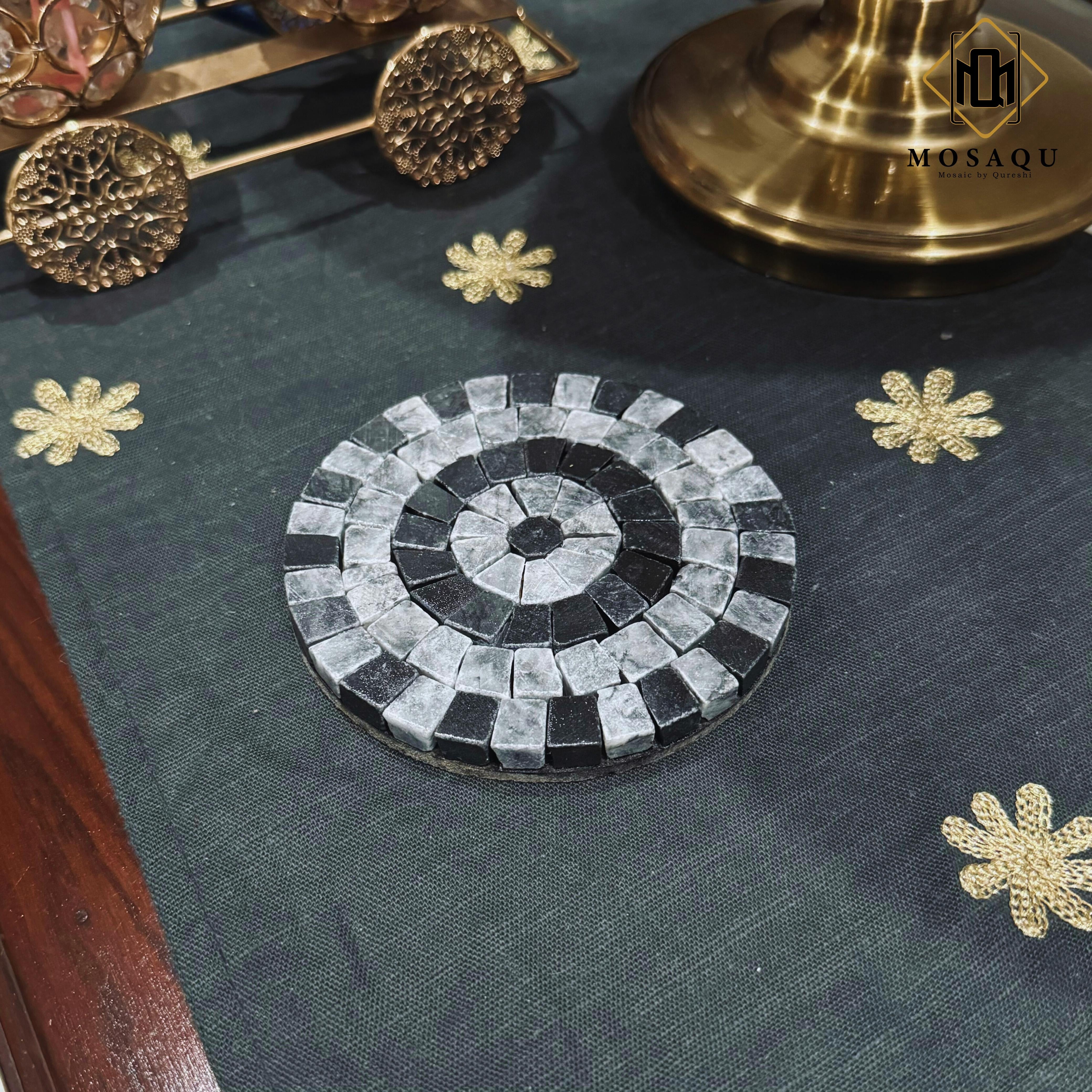 Saphire Shadow Handmade Coaster for Western Home Decor